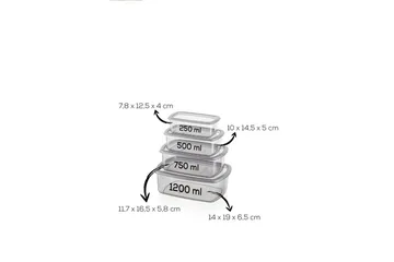 Oppbevaringsbokssett (16 deler) Rasalas16 Antrasitt - Antrasitt - Oppbevaring - Oppbevaring til småting - Oppbevaringskasse - Plastkurv & plastboks