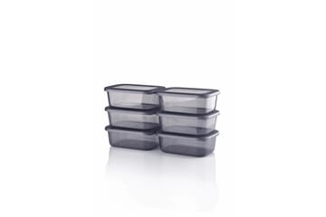 Ornel Oppbevaringsbokser 9 cm - Antrasitt - Oppbevaring - Oppbevaring til småting - Oppbevaringskasse - Plastkurv & plastboks