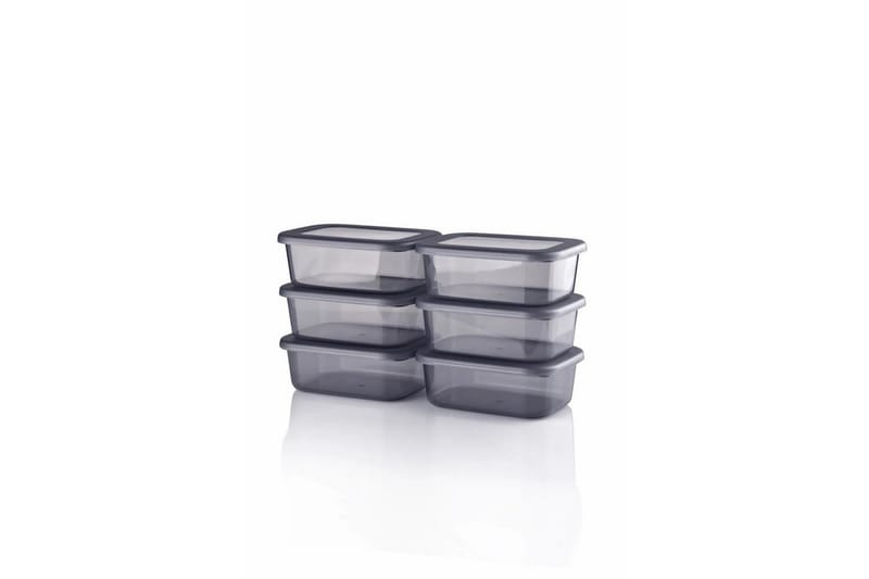 Ornel Oppbevaringsbokser 9 cm - Antrasitt - Oppbevaring - Oppbevaring til småting - Oppbevaringskasse - Plastkurv & plastboks