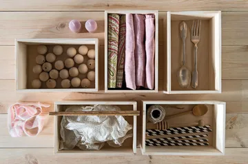 SPOT Oppbevaringsboks Tre / Natur - VOX - Oppbevaring - Oppbevaring til småting - Oppbevaringskasse