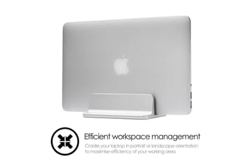 Bordstativ Desire2 for Mac/Ultrabooks - Sølv - Oppbevaring - Oppbevaring til småting - Oppbevaringsstativ - Bærbardatastativ