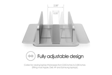 Bordstativ Desire2 for Mac/Ultrabooks - Sølv - Oppbevaring - Oppbevaring til småting - Oppbevaringsstativ - Bærbardatastativ