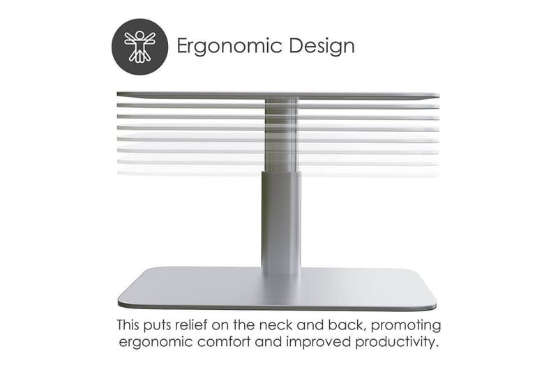 Datastativ Desire2 Vertikalt Justerbart - Sølv - Oppbevaring - Oppbevaring til småting - Oppbevaringsstativ - Bærbardatastativ