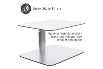 Datastativ Desire2 Vertikalt Justerbart - Sølv - Oppbevaring - Oppbevaring til småting - Oppbevaringsstativ - Bærbardatastativ