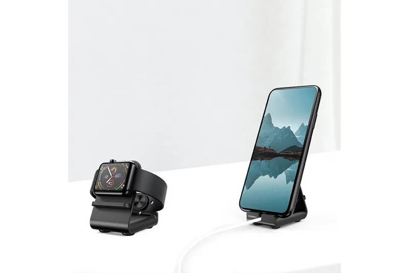 Ladestativ Desire2 Ladestativ for Apple Watch Svart - Svart - Oppbevaring - Oppbevaring til småting - Oppbevaringsstativ - Mobilstativ
