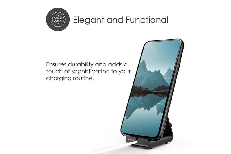 Ladestativ Desire2 Ladestativ for Apple Watch Svart - Svart - Oppbevaring - Oppbevaring til småting - Oppbevaringsstativ - Mobilstativ