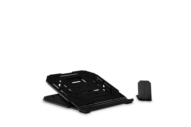 Laptopstativ Desire2 2-i-1 360 Roterbar Svart - Svart - Oppbevaring - Oppbevaring til småting - Oppbevaringsstativ - Bærbardatastativ