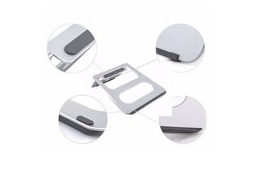 Laptopstativ Desire2 Bærbar Sølv - Sølv - Oppbevaring - Oppbevaring til småting - Oppbevaringsstativ - Bærbardatastativ