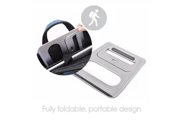 Laptopstativ Desire2 Bærbar Sølv - Sølv - Oppbevaring - Oppbevaring til småting - Oppbevaringsstativ - Bærbardatastativ