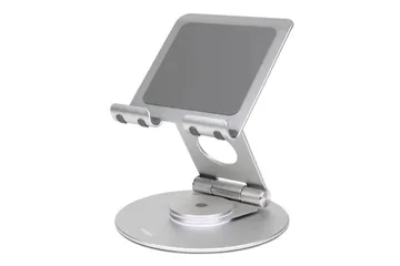 Laptopstativ Desire2 Dual Pivot 360 - Sølv - Oppbevaring - Oppbevaring til småting - Oppbevaringsstativ - Bærbardatastativ