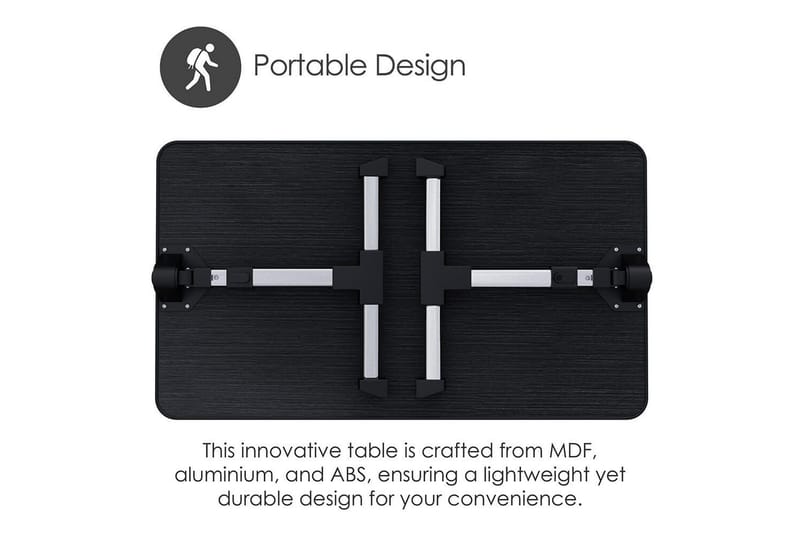 Laptopstativ Desire2 Justerbart - Svart - Oppbevaring - Oppbevaring til småting - Oppbevaringsstativ - Bærbardatastativ