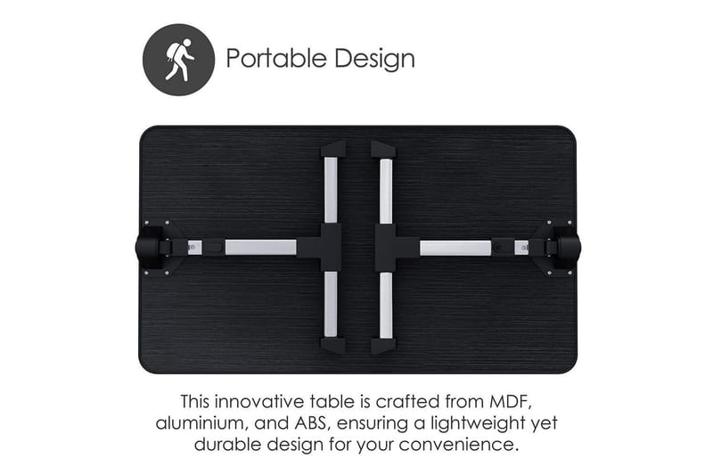 Laptopstativ Desire2 Justerbart - Svart - Oppbevaring - Oppbevaring til småting - Oppbevaringsstativ - Bærbardatastativ