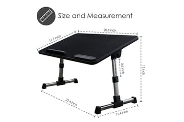 Laptopstativ Desire2 Justerbart - Svart - Oppbevaring - Oppbevaring til småting - Oppbevaringsstativ - Bærbardatastativ