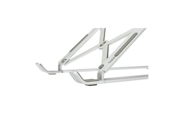 Laptopstativ Desire2 Sammenleggbar X-format Aluminium Sølv - Sølv - Oppbevaring - Oppbevaring til småting - Oppbevaringsstativ - Bærbardatastativ
