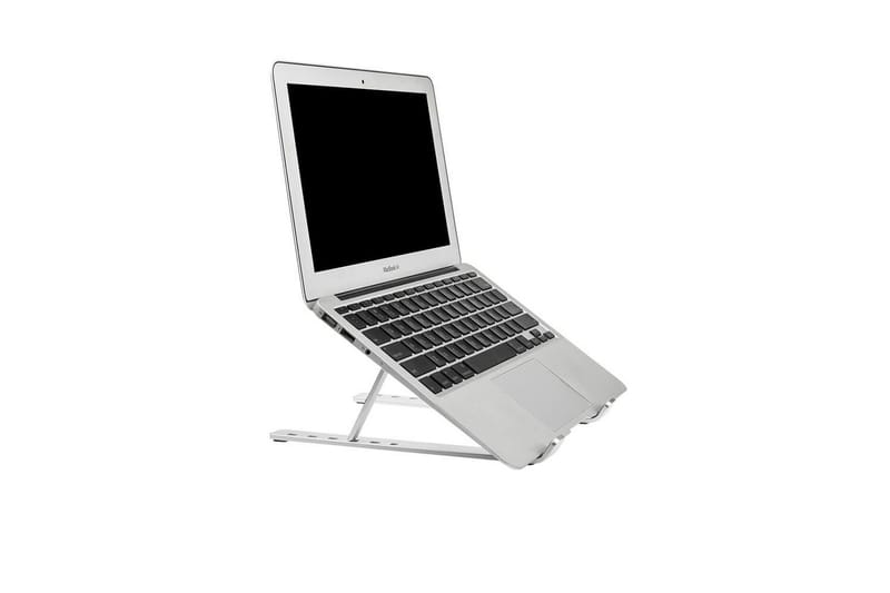 Laptopstativ Desire2 Sammenleggbar X-format Aluminium Sølv - Sølv - Oppbevaring - Oppbevaring til småting - Oppbevaringsstativ - Bærbardatastativ