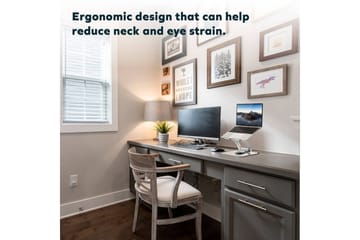 Laptopstativ Desire2 Supreme Dual Pivot Plus Silver - Sølv - Oppbevaring - Oppbevaring til småting - Oppbevaringsstativ - Bærbardatastativ