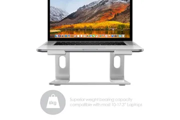 Laptopstativ Desire2 Supreme Pro Aluminium Silver - Sølv - Oppbevaring - Oppbevaring til småting - Oppbevaringsstativ - Bærbardatastativ