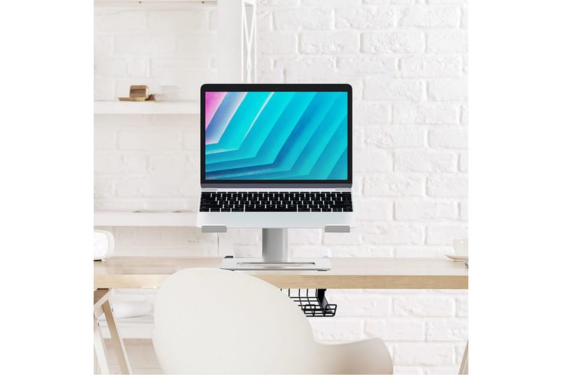 Laptopstativ Desire2 Vertikalt Justerbart - Sølv - Oppbevaring - Oppbevaring til småting - Oppbevaringsstativ - Bærbardatastativ