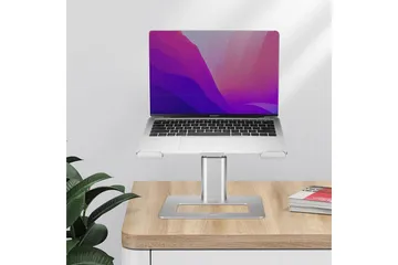 Laptopstativ Desire2 Vertikalt Justerbart - Sølv - Oppbevaring - Oppbevaring til småting - Oppbevaringsstativ - Bærbardatastativ