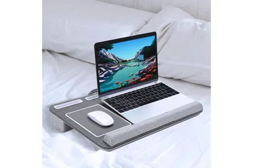 Laptopstativ for knærne Desire2 Grå - Grå - Oppbevaring - Oppbevaring til småting - Oppbevaringsstativ - Bærbardatastativ