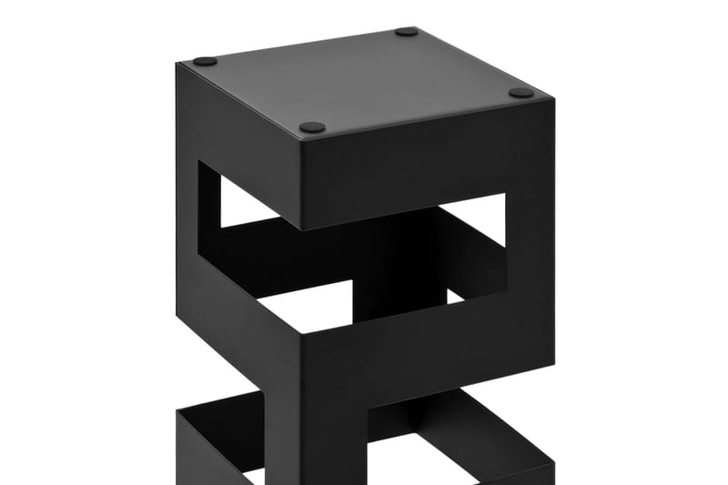 Paraplystativ Tetris stål svart - Svart - Paraplystativ