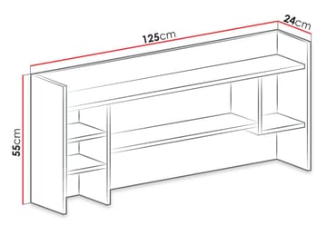 Planeta Vegghylle 55 cm - Oppbevaring - Oppbevaring til småting - Vegghengt oppbevaring