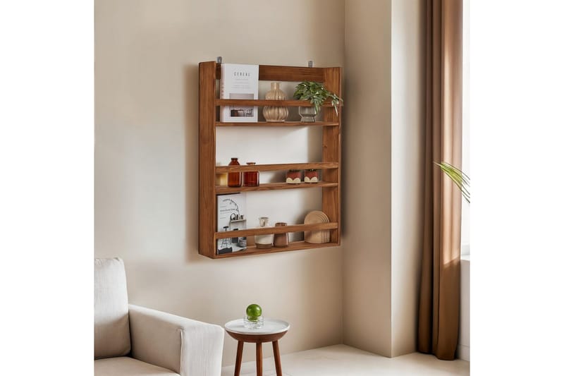 Teno Vegghylle 73 cm - Natur - Oppbevaring - Oppbevaring til småting - Vegghengt oppbevaring