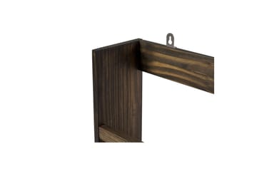 Teno Vegghylle 73 cm - Svart - Oppbevaring - Oppbevaring til småting - Vegghengt oppbevaring