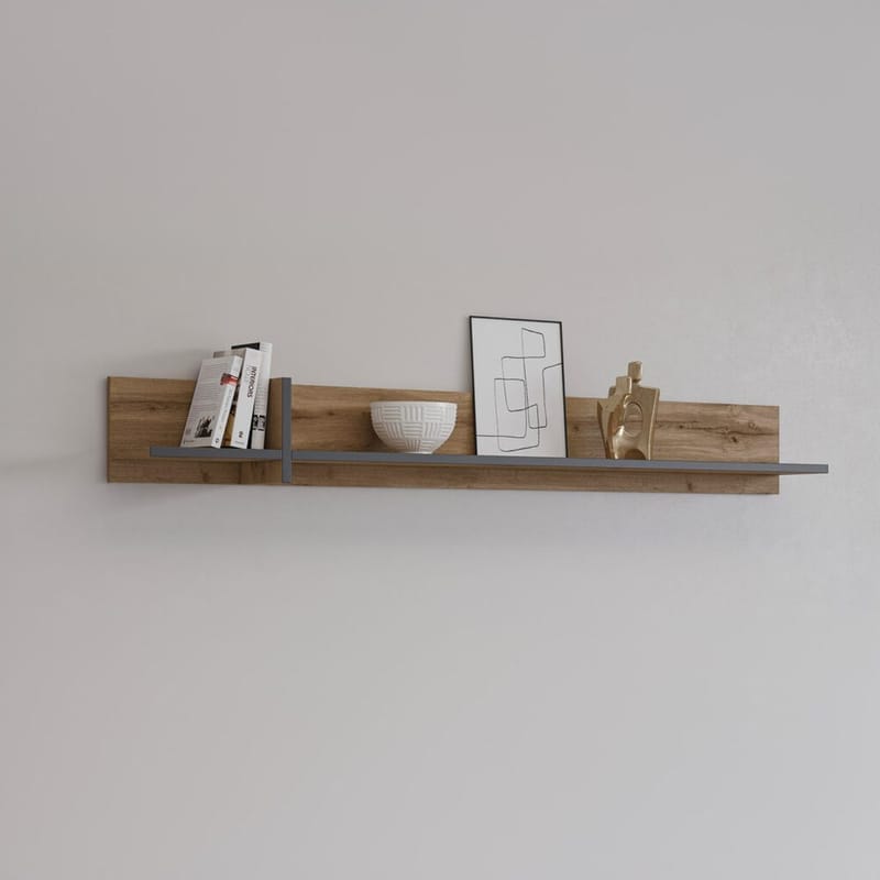 Vegghylle Cross - Wotan eik - Oppbevaring - Oppbevaring til småting - Vegghengt oppbevaring