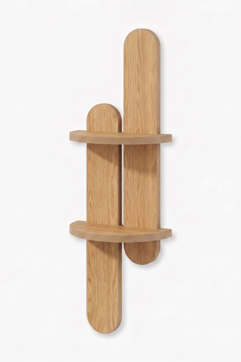 Vegghylle Homitis Armona Wall IV (26 x 80 x 13 cm) Eik
