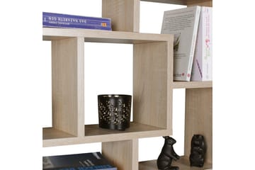 Vegghylle Wohnling PAOLA melaminbelagt MDF, oppbevaringshylle, veggmontert, moderne stil Sonoma - Sonoma - Oppbevaring - Oppbevaring til småting - Vegghengt oppbevaring