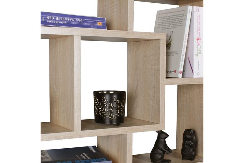 Vegghylle Wohnling PAOLA melaminbelagt MDF, oppbevaringshylle, veggmontert, moderne stil Sonoma - Sonoma - Oppbevaring - Oppbevaring til småting - Vegghengt oppbevaring