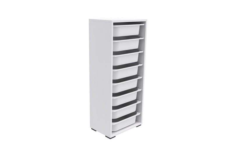 Versa Oppbevaringsbokser 45,5 cm - Hvit - Oppbevaring - Oppbevaring til småting - Oppbevaringskasse