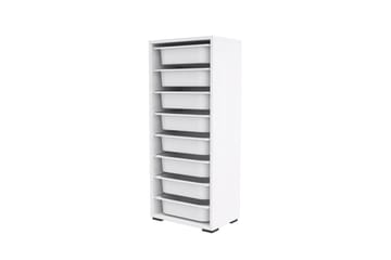 Versa Oppbevaringsbokser 45,5 cm - Hvit - Oppbevaring - Oppbevaring til småting - Oppbevaringskasse
