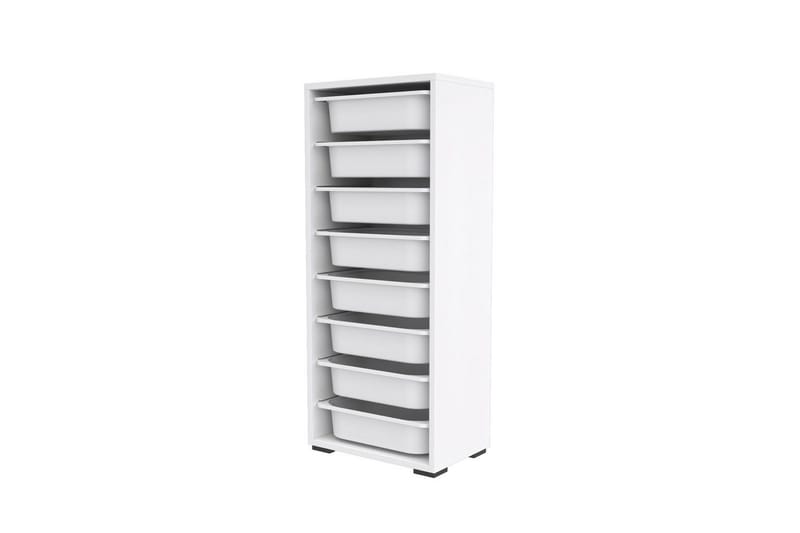 Versa Oppbevaringsbokser 45,5 cm - Hvit - Oppbevaring - Oppbevaring til småting - Oppbevaringskasse