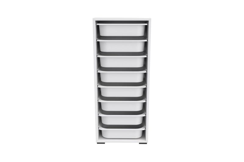 Versa Oppbevaringsbokser 45,5 cm - Hvit - Oppbevaring - Oppbevaring til småting - Oppbevaringskasse