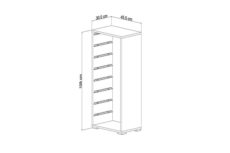Versa Oppbevaringsbokser 45,5 cm - Hvit - Oppbevaring - Oppbevaring til småting - Oppbevaringskasse