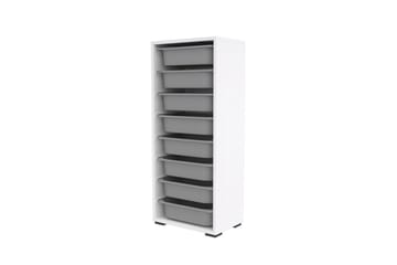 Versa Oppbevaringsbokser 45,5 cm - Hvit/Lysegrå - Oppbevaring - Oppbevaring til småting - Oppbevaringskasse