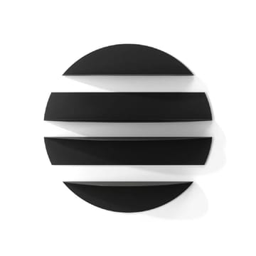 Zalvenn vegghylle 76 cm rund - Svart - Oppbevaring - Oppbevaring til småting - Vegghengt oppbevaring