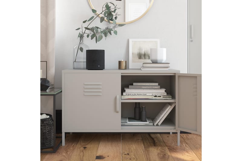 Bradford Skänk 100x40 cm Ljusgrå Queer Eye Ljusgrå - Oppbevaring - Oppbevaringsmøbler - Sideboard & skjenk
