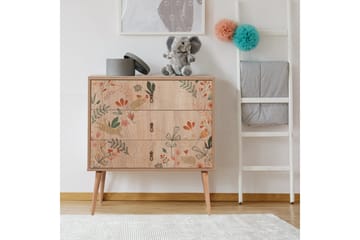 Bertoaria Kommode 80x89 cm Brun - Hanah Home - Oppbevaring - Oppbevaringsmøbler - Kommode - Entrekommode