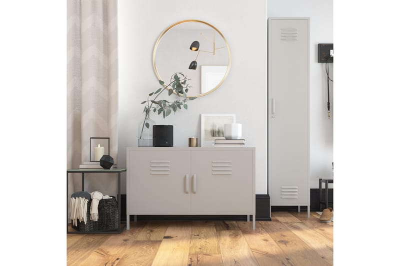 Bradford Skänk 100x40 cm Ljusgrå Queer Eye Ljusgrå - Oppbevaring - Oppbevaringsmøbler - Sideboard & skjenk