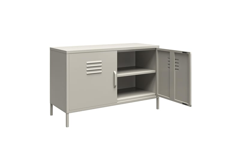 Bradford Skänk 100x40 cm Ljusgrå Queer Eye Ljusgrå - Oppbevaring - Oppbevaringsmøbler - Sideboard & skjenk