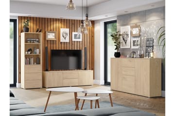 Agawal Møbelsett for Stue - Brun - Oppbevaring - Oppbevaringsmøbler - Møbelsett til stue