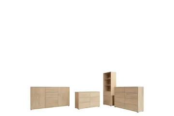 Agawal Møbelsett for Stue - Brun - Oppbevaring - Oppbevaringsmøbler - Møbelsett til stue