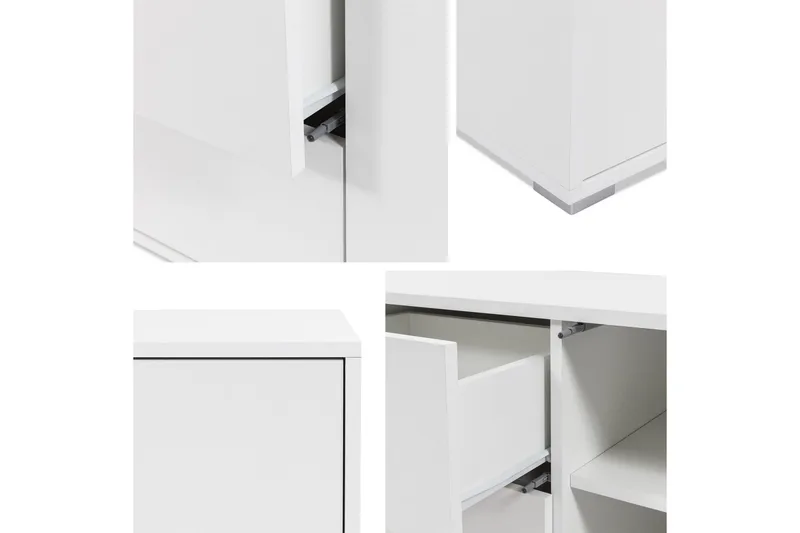 Agawal Skjenk 141x41 cm - Brun - Oppbevaring - Oppbevaringsmøbler - Sideboard & skjenk