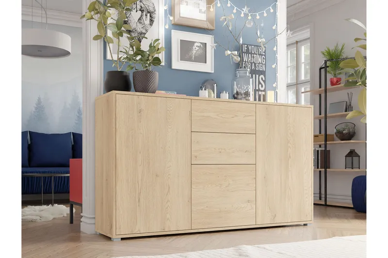 Agawal Skjenk 141x41 cm - Brun - Oppbevaring - Oppbevaringsmøbler - Sideboard & skjenk