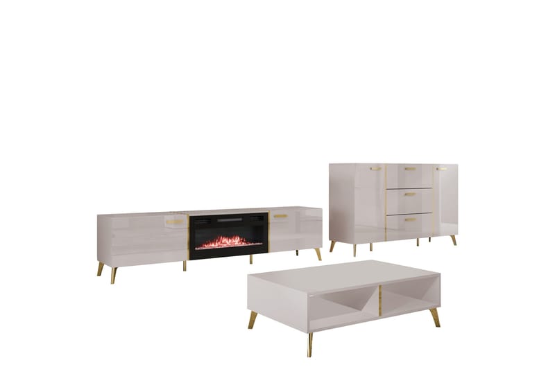 Akihiko Møbelsett Til Stue, Cashmere