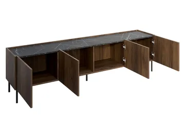 Akihito Møbelsett for stue - Brun - Oppbevaring - Oppbevaringsmøbler - Møbelsett til stue