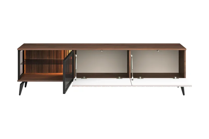 Akinari Møbelsett Til Stue - Natur / Beige - Oppbevaring - Oppbevaringsmøbler - Møbelsett til stue